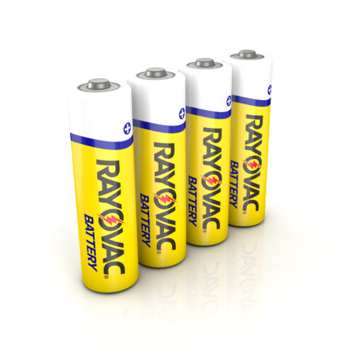 Rayovac Industrial Zinc Carbon AA 4pk batteries