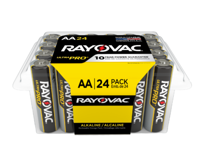 Rayovac Industrial batteries AA 24 ct contractor pack
