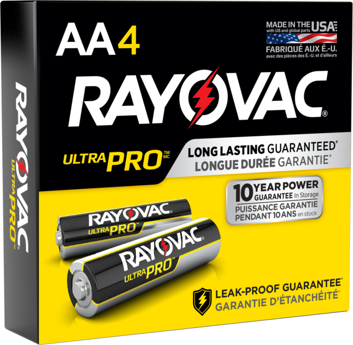 Rayovac Industrial Ultra Pro AA 4 ct VENDING BOX