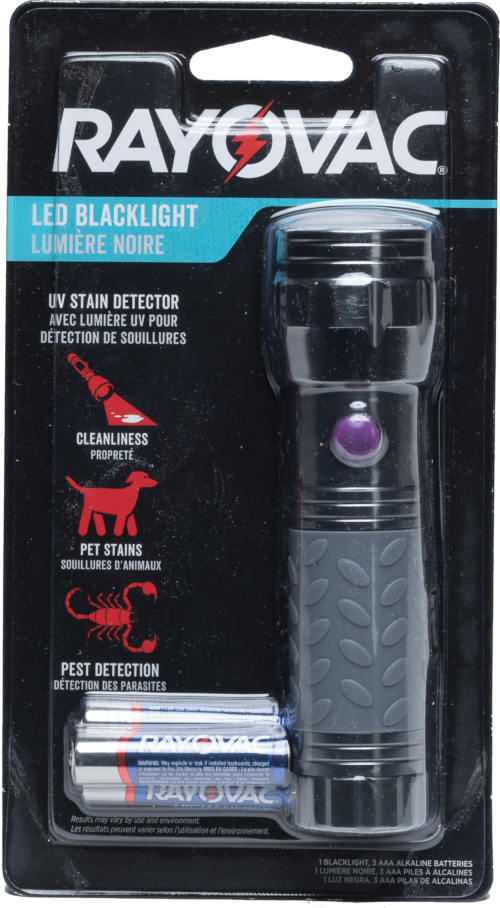 Rayovac UV Stain Detector LED Blacklight