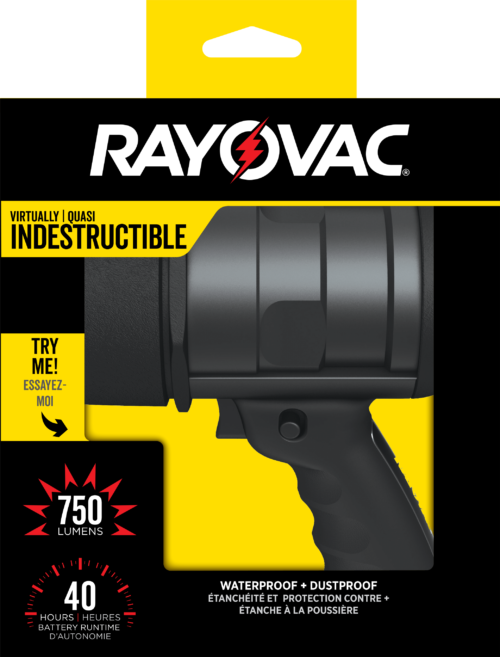 Rayovac Virtually Indestructible Spotlight